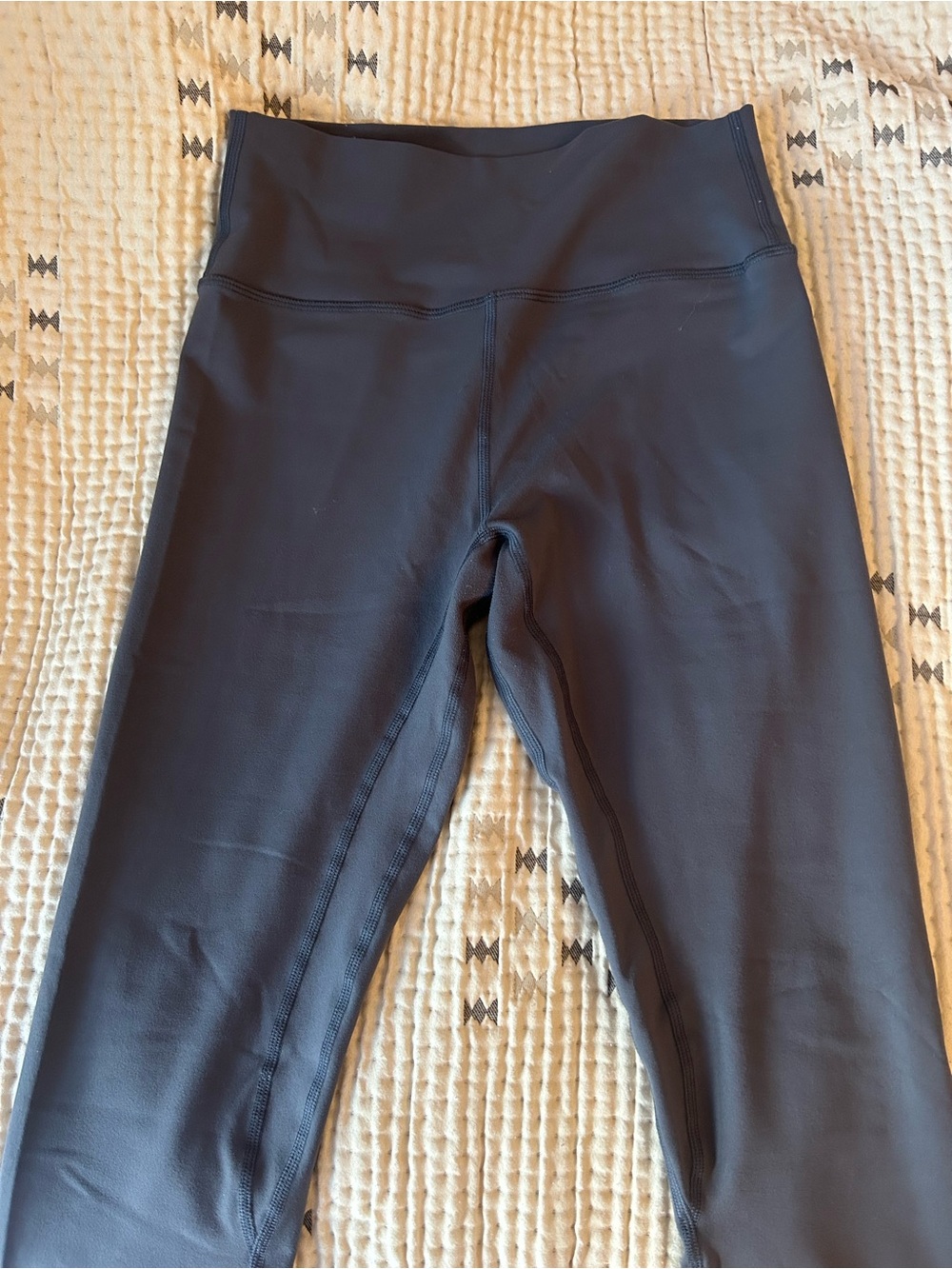 Womens High-Waist Active Leggings - gray